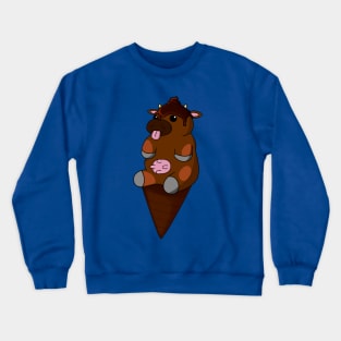 Fudgy - CowLick Crewneck Sweatshirt